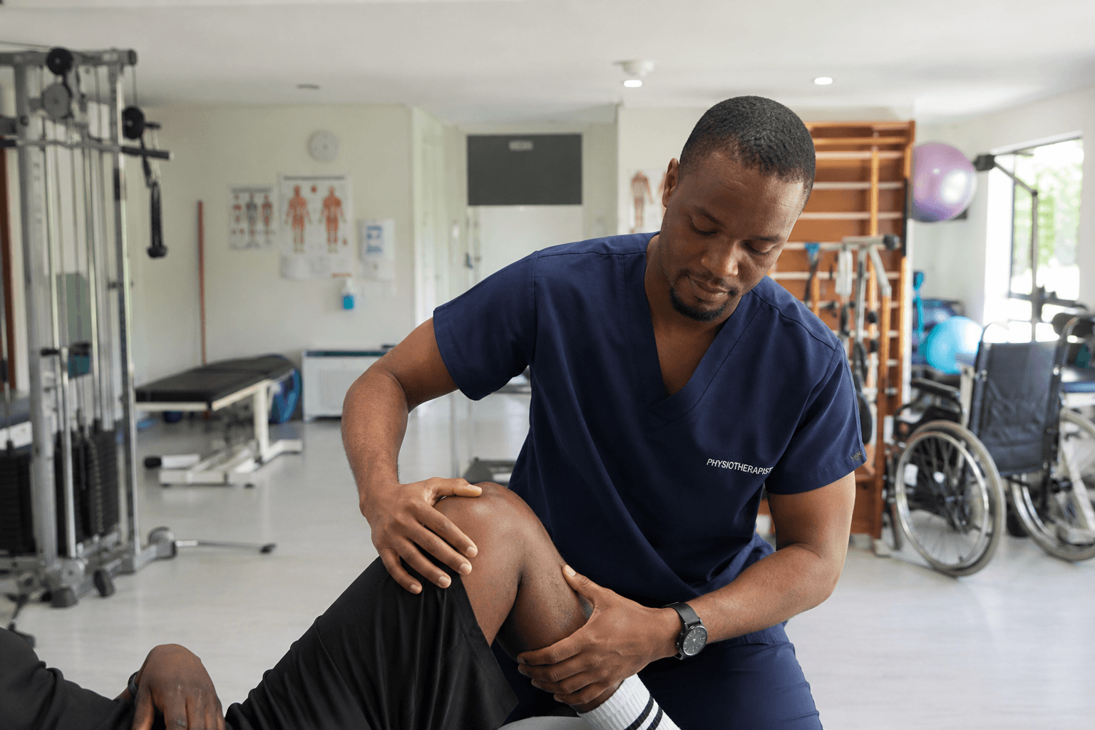 Kora Health practitioner during a session