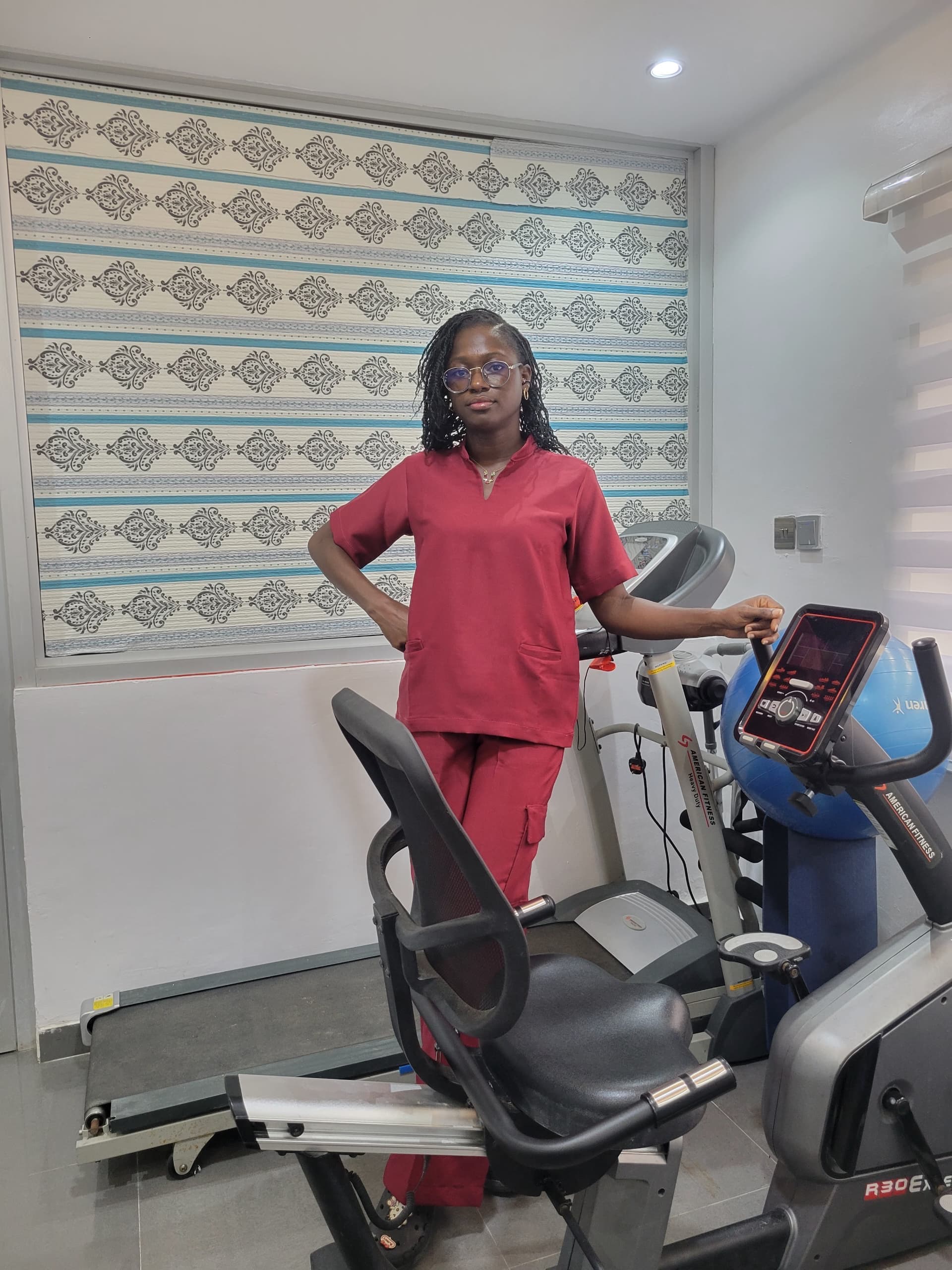 Kora Health practitioner in her clinic